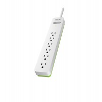 APC ESSENTIAL 6 OUTLET WHITE